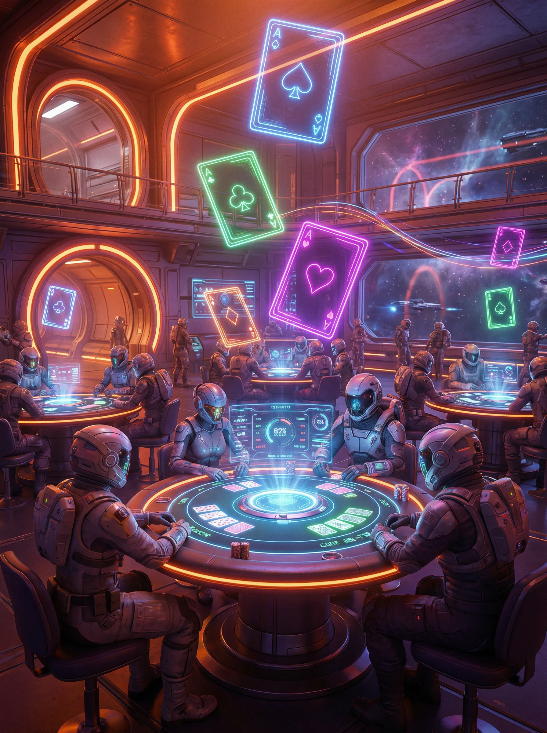 PG电子炸金花星际赌场内部详细场景